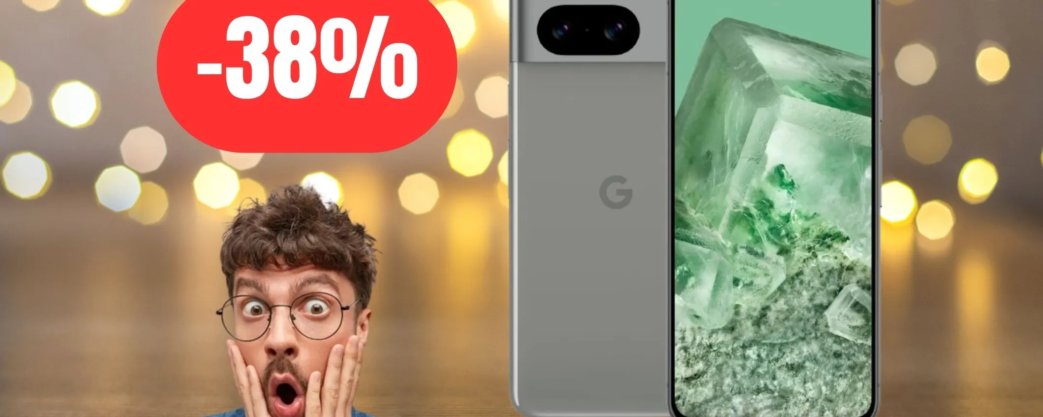 Google Pixel 8: a 499€ non puoi lasciartelo scappare (-38%)