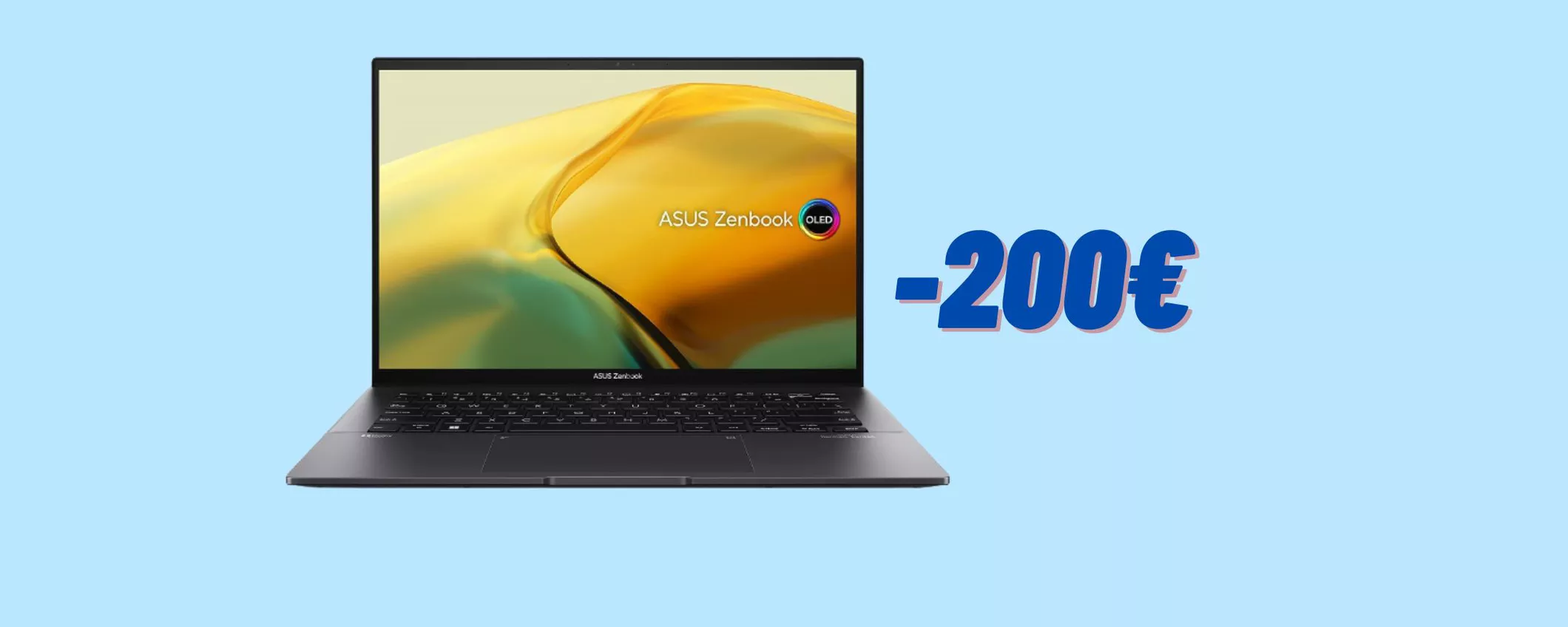 Asus Zenbook: notebook DEFINITIVO in sconto di 200€ con L'OFFERTA di Amazon