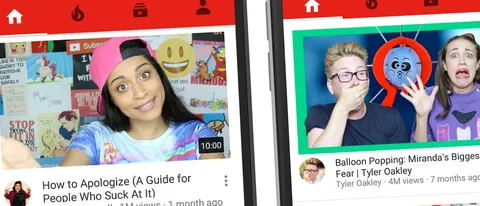 YouTube: nuova interfaccia mobile e reti neurali