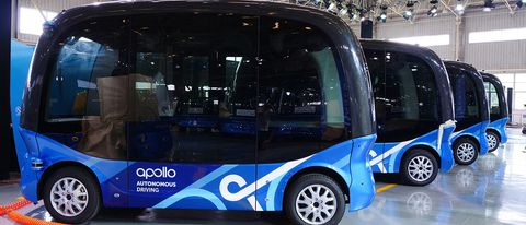 Baidu porta i minibus a guida autonoma in Giappone