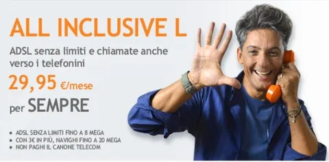 Infostrada: All Inclusive L scontato per sempre