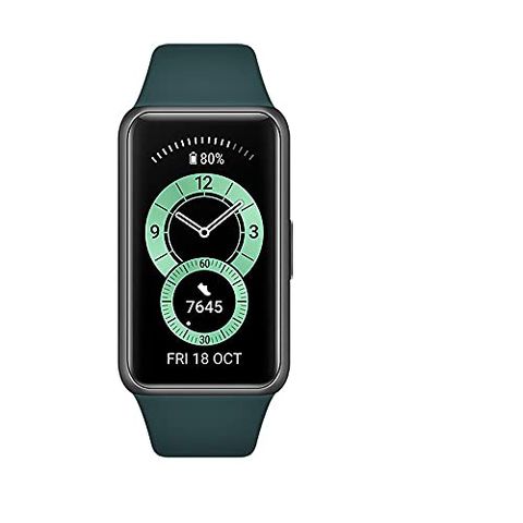 HUAWEI Band 6 Smart Band Fitness Tracker, Touchscreen AMOLED 1.47” (Green)