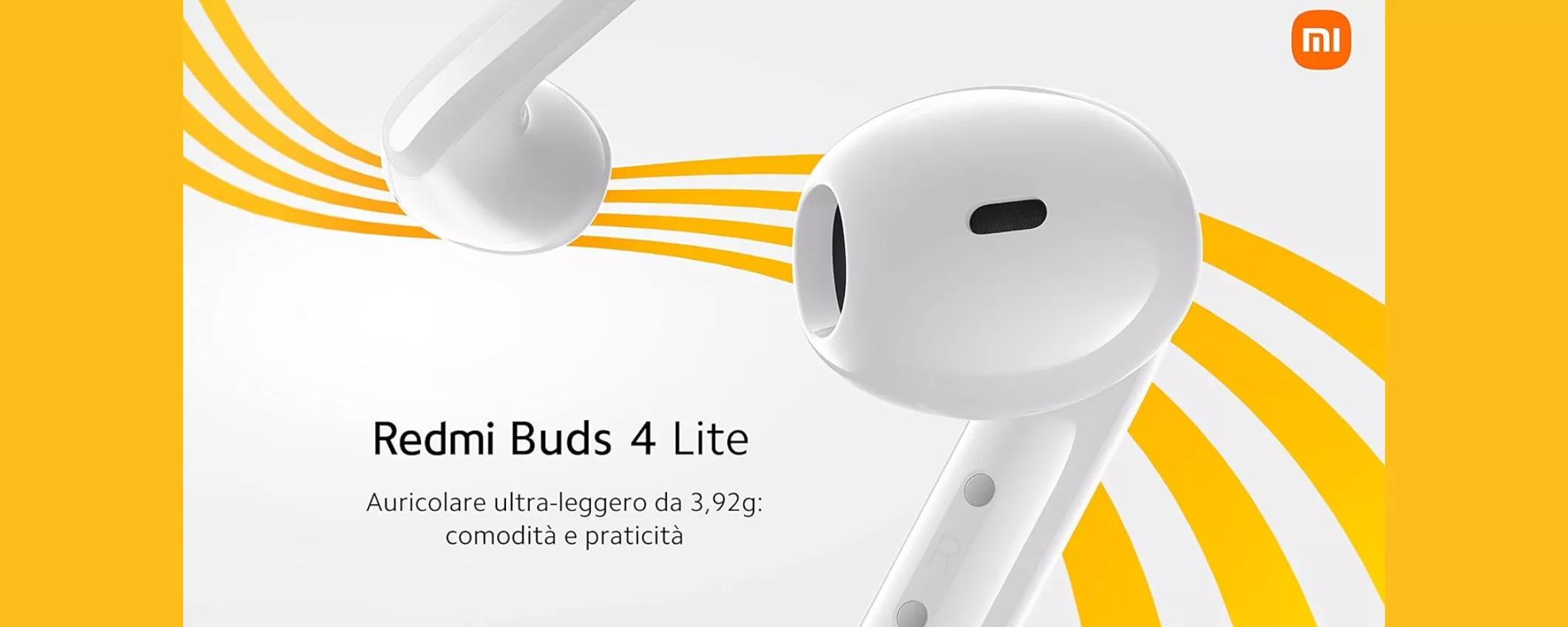 Xiaomi Redmi Buds 4 Lite: SOLO 19€ per gli auricolari PIU' DESIDERATI del momento