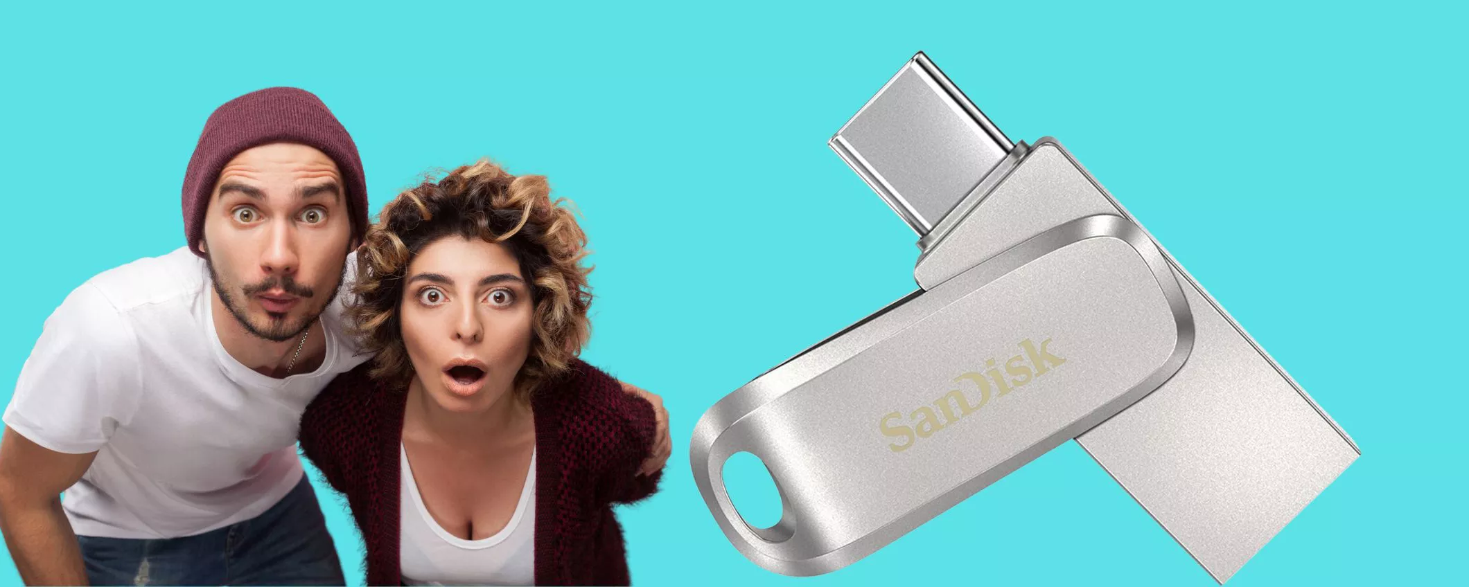 Pendrive Sandisk 128GB a 12€: sconto fuori di testa su Amazon