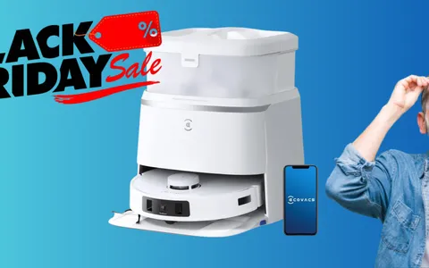 Esplode il Black Friday: il potentissimo Robot ECOVACS a quasi metà prezzo