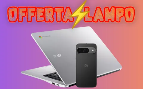 Google Pixel 9 + Acer Chromebook 314: la combo tech in maxi offerta su Amazon