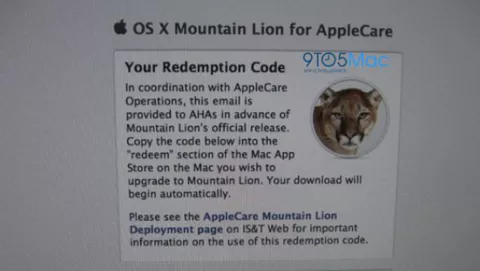 Apple distribuisce Mountain Lion allo staff dell'AppleCare