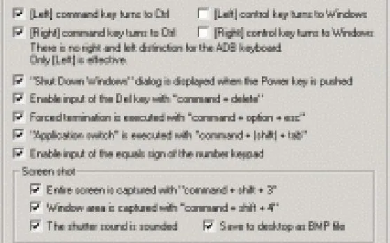 Shortcut di Mac Os su Windows