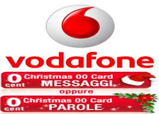 Vodafone: arrivano le  Christmas Card