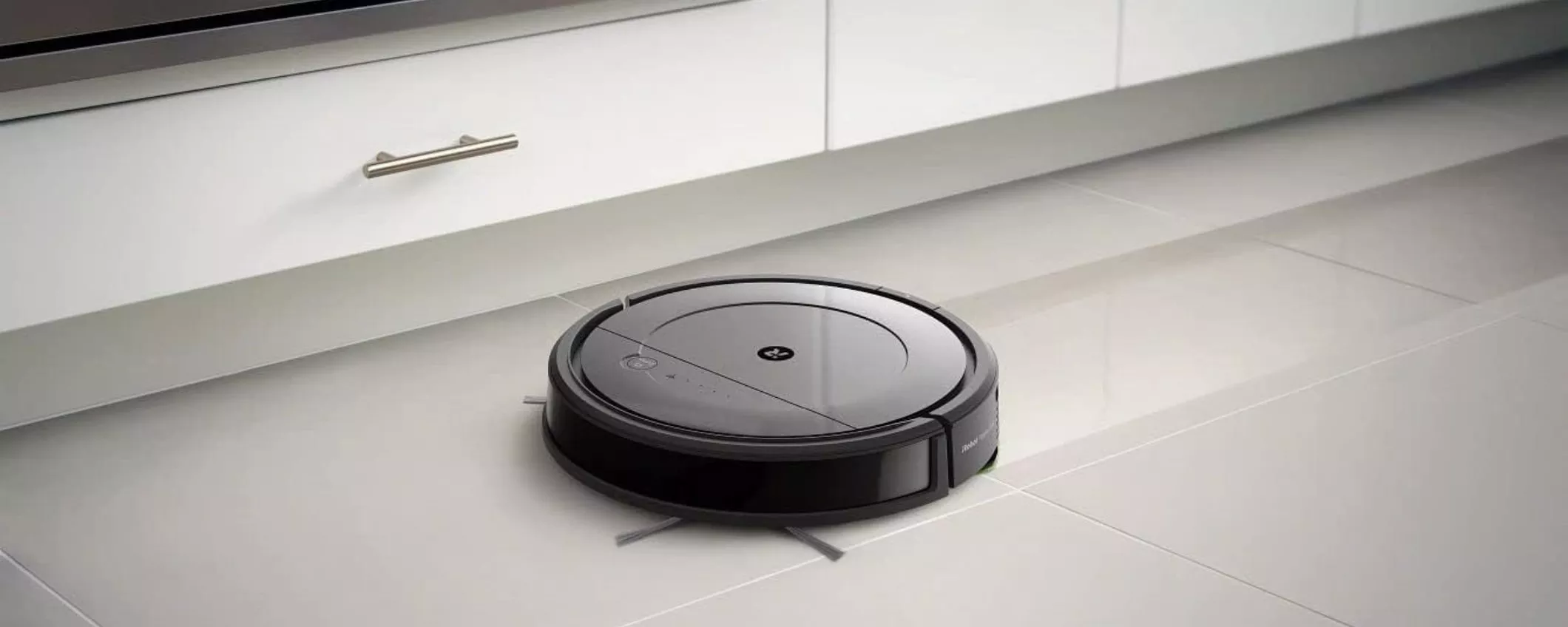 PULIZIA a 360° con il robot aspirapolvere iRobot, oggi al 21% in meno