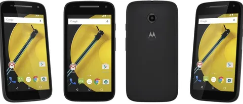 Motorola Moto E, versione 2015 con LTE e Lollipop