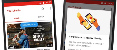 YouTube Go: lo streaming video diventa offline