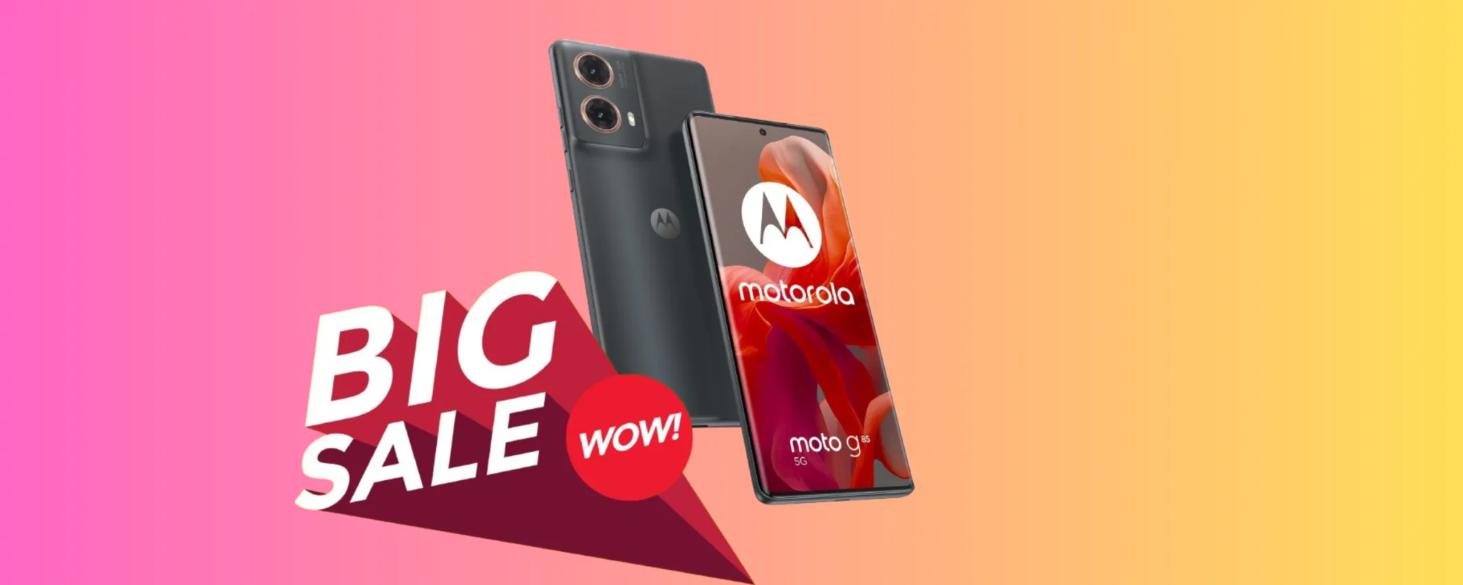 Motorola g85: con la mega promozione Amazon lo paghi quasi la metà