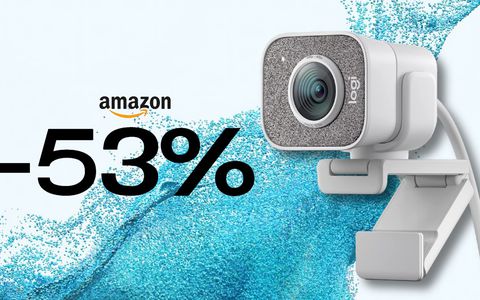 Logitech StreamCam, BOMBA AMAZON -53%: la webcam FullHD dei sogni a meno di 80€