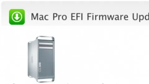 Aggiornamento EFI firmware 1.4 per Mac Pro (inizio 2009)