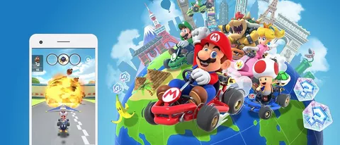 Mario Kart Tour: come attivare la guida giroscopio