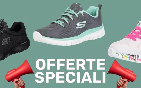 Skechers SALDI PRIMAVERA -30%: Comfort e Stile ai tuoi piedi su Amazon!
