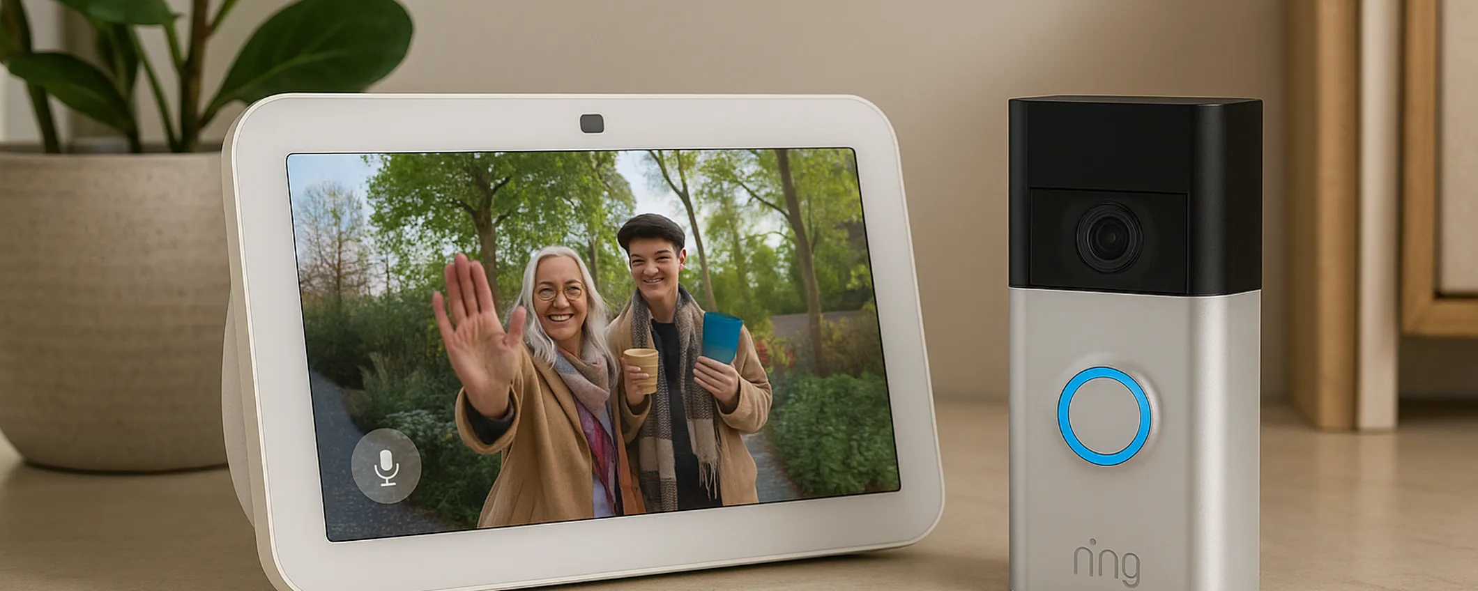 Bundle Echo Show 8 e Ring Videocitofono: sicurezza smart a un prezzo da non perdere