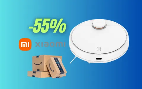 Amazon è FUORI DI TESTA: robot aspirapolvere Xiaomi al 55%