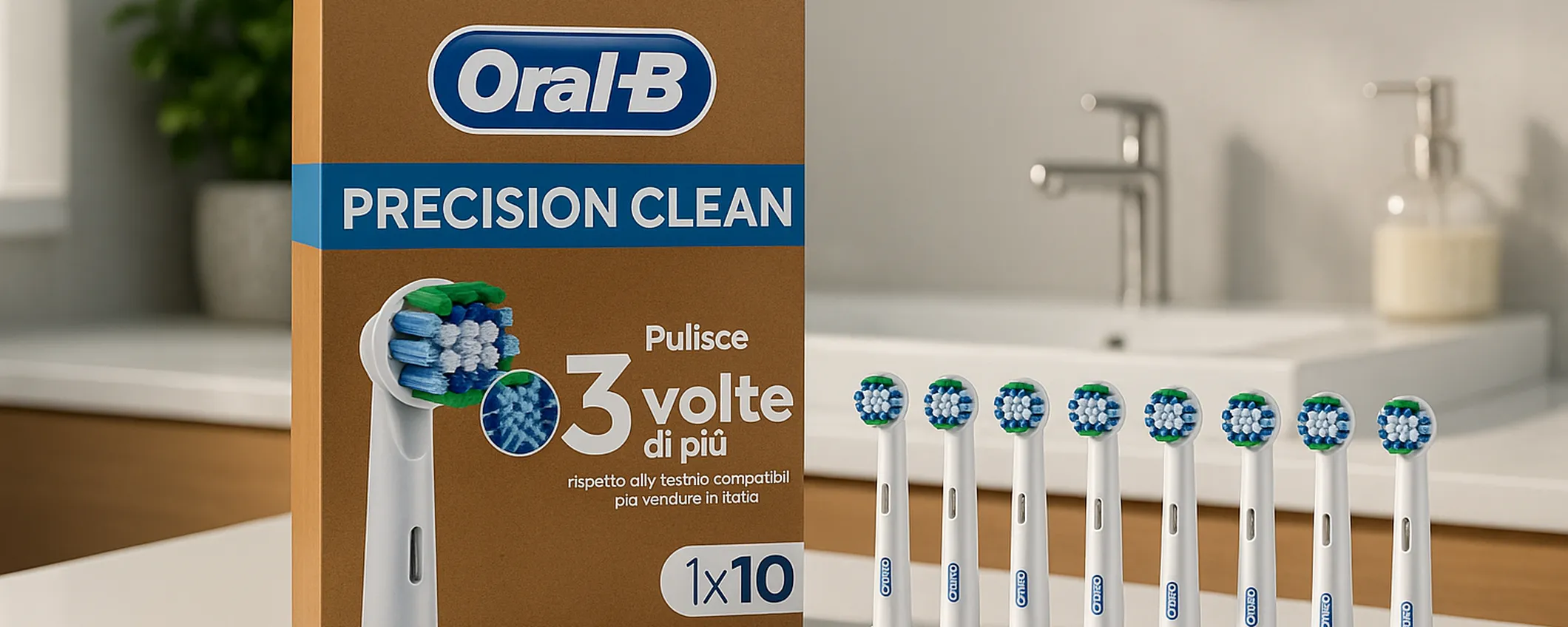 Festa delle Offerte Prime: le testine Oral B Precision Clean crollano a 2 euro su Amazon