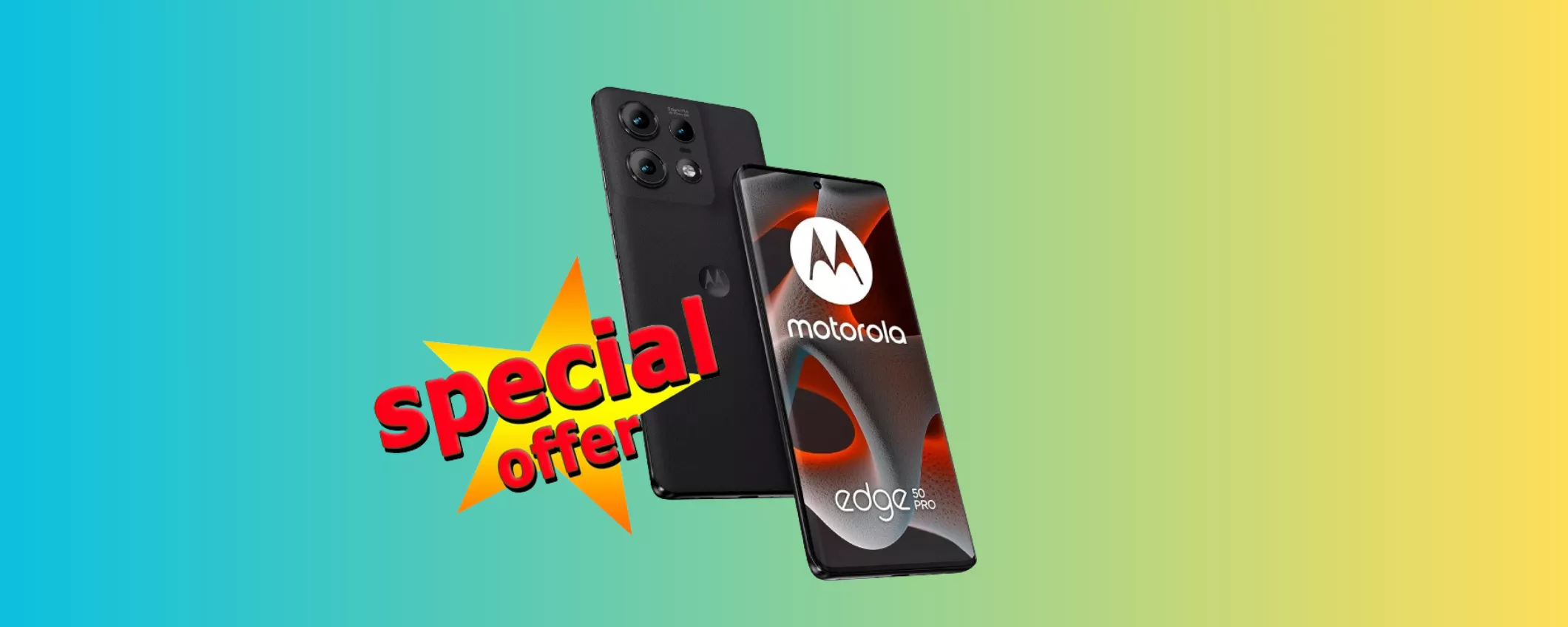 Risparmia PIU' DI 210 EURO sul Motorola Moto Edge50 Pro: offerta BOMBA