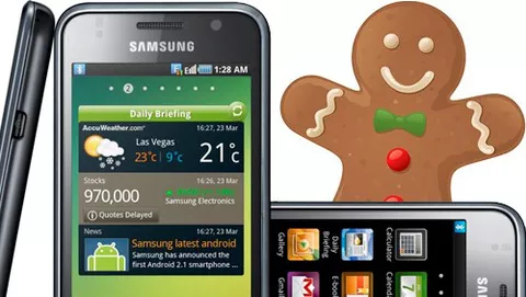 Android Gingerbread su Galaxy S, Ace e Galaxy Tab