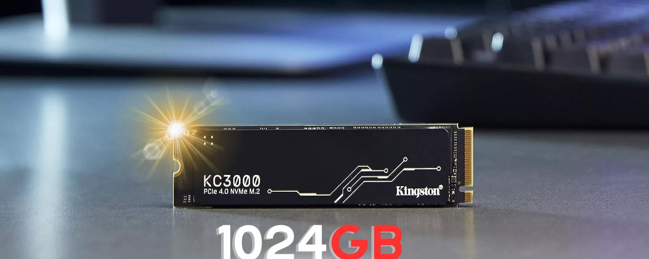 IMPERDIBILE: 1TB di SSD Kingston per il tuo PC al MINIMO STORICO