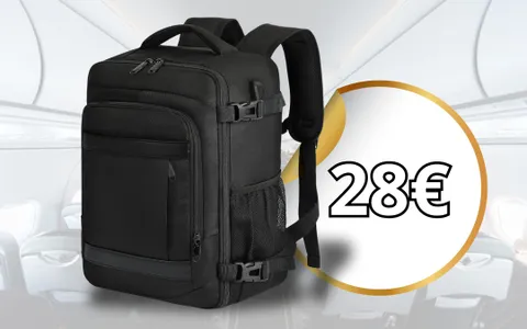 Zaino per voli low cost: dimensioni PERFETTE e prezzo REGALO