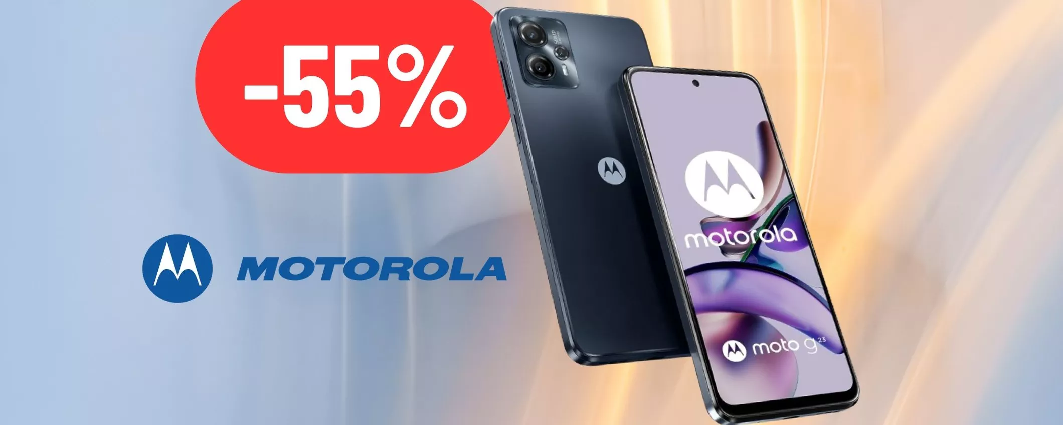 Motorola G23: sconto pazzesco del 55% attivo su Amazon