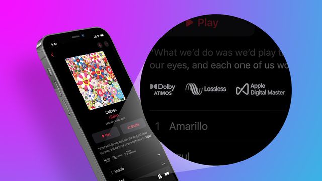 Audio 360º e Apple Music Lossless