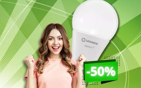 Risparmia IN BOLLETTA con questa lampadina smart: Amazon la sta SVENDENDO (-50%)