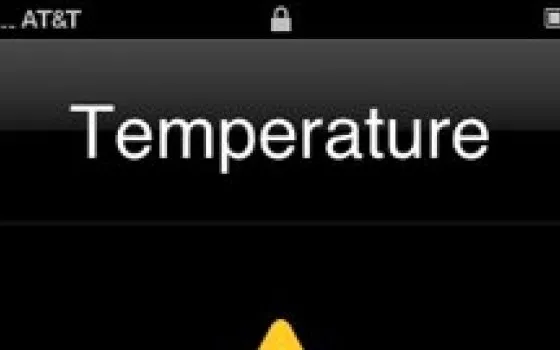 Surriscaldamento dell'iPhone: questa l'immagine che lo notifica