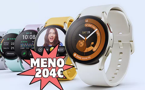 Samsung Galaxy Watch6, crollo verticale del prezzo MENO 42 PER CENTO