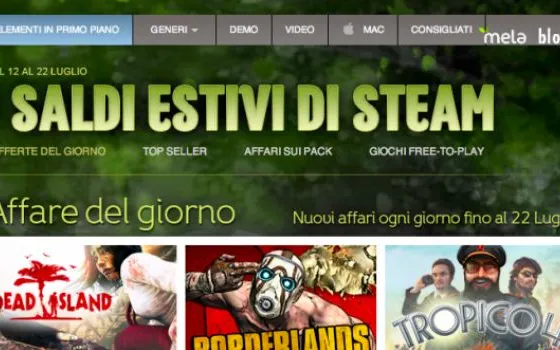 Saldi estivi su Steam