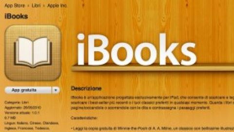 iBooks approda sull'App Store italiano