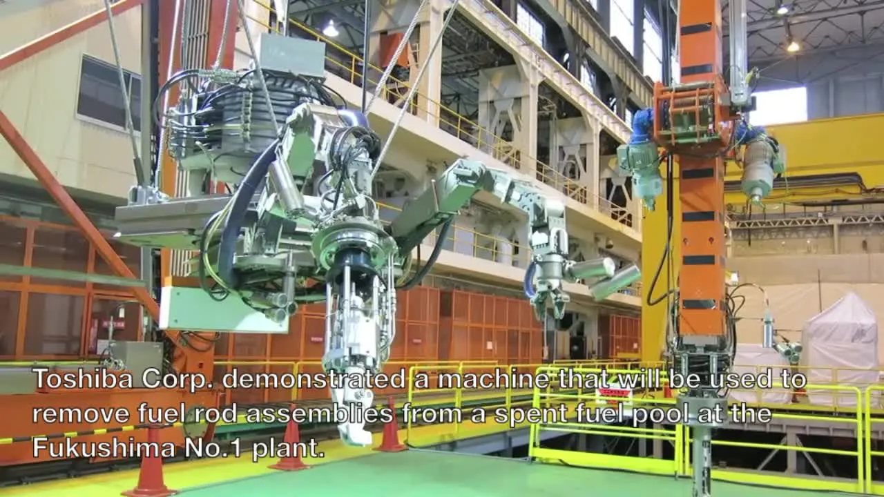 Da Toshiba un robot per l'impianto di Fukushima
