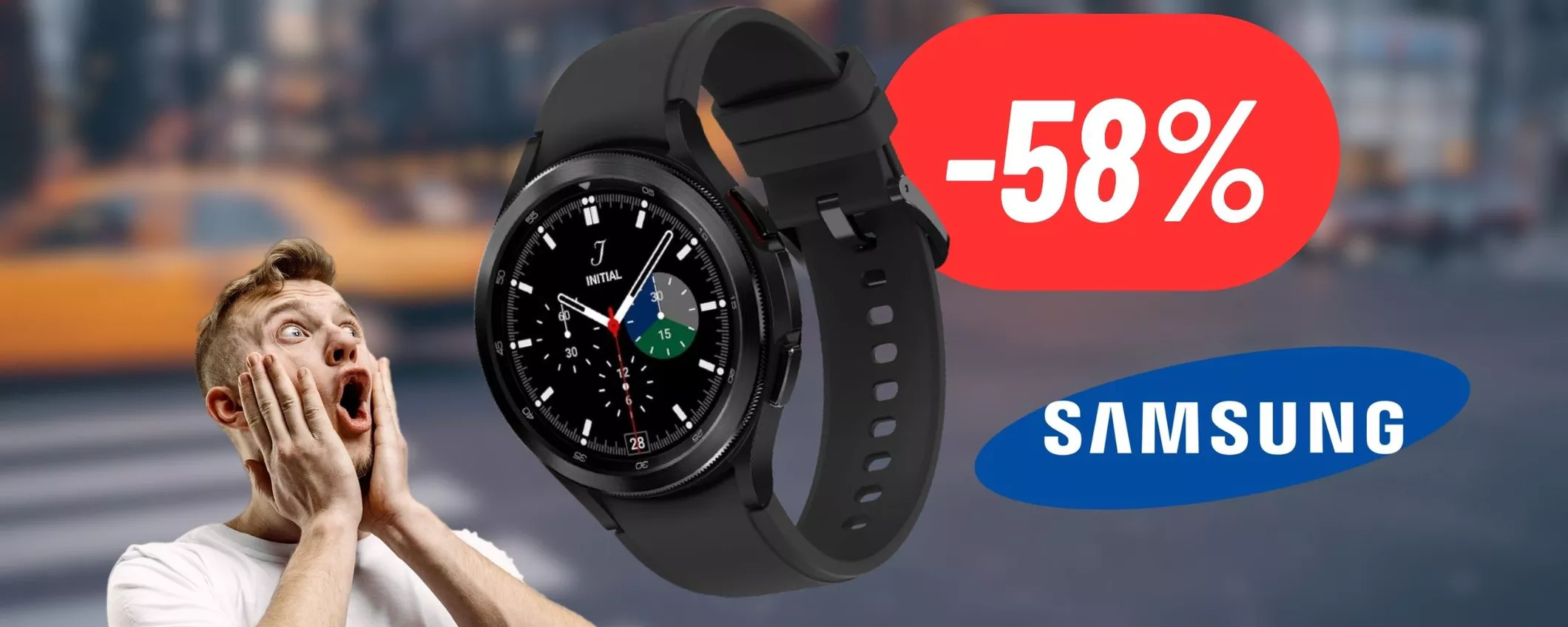 Samsung Galaxy Watch5 è uno smartwatch dalle mille funzioni: oggi risparmi 287€