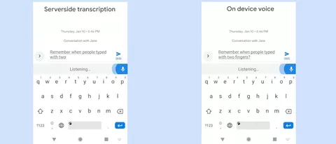 Google Gboard, riconoscimento vocale anche offline
