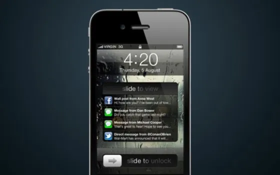 Notifiche di iOS: Andreas Hellqvist crea il proprio sistema