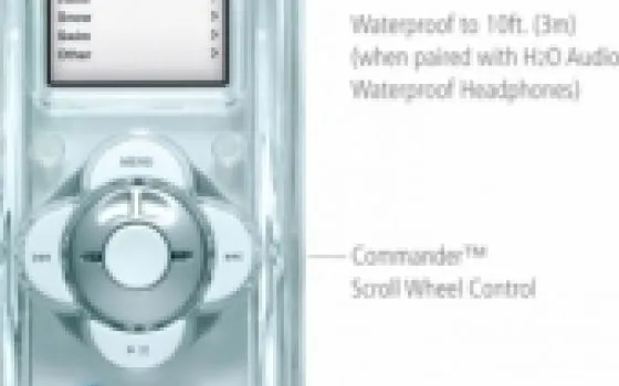 H2O Audio e iPod Nano