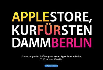 Apple Store Berlino, apertura il 3 maggio a Kurfürstendamm