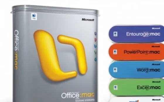 Microsoft aggiorna Office 2004 per Mac
