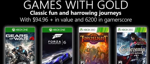 Microsoft svela i Games With Gold di agosto 2019
