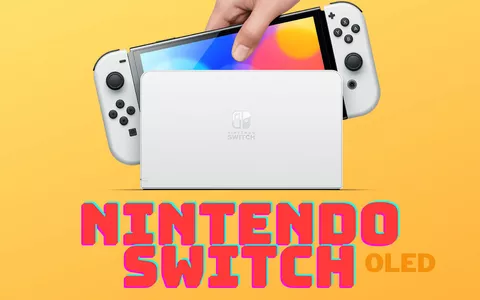 Nintendo Switch OLED in sconto su Amazon