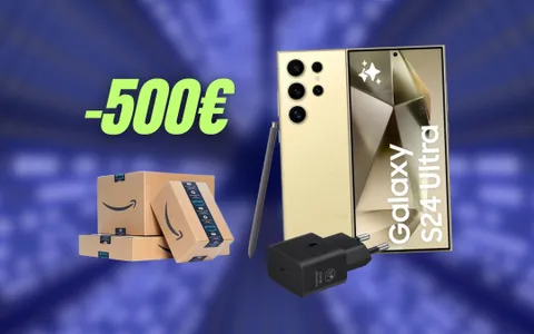 Amazon: CROLLA DI 500€ il prezzo del Samsung Galaxy S24 Ultra