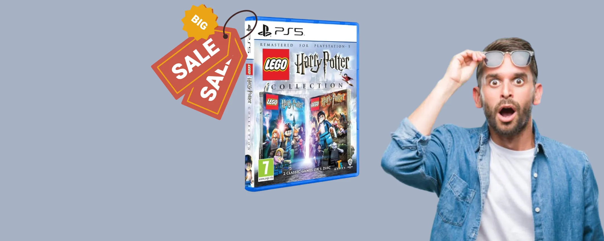 Immergiti nella magia di Hogwarts con LEGO Harry Potter per PS5 a SOLI 16€