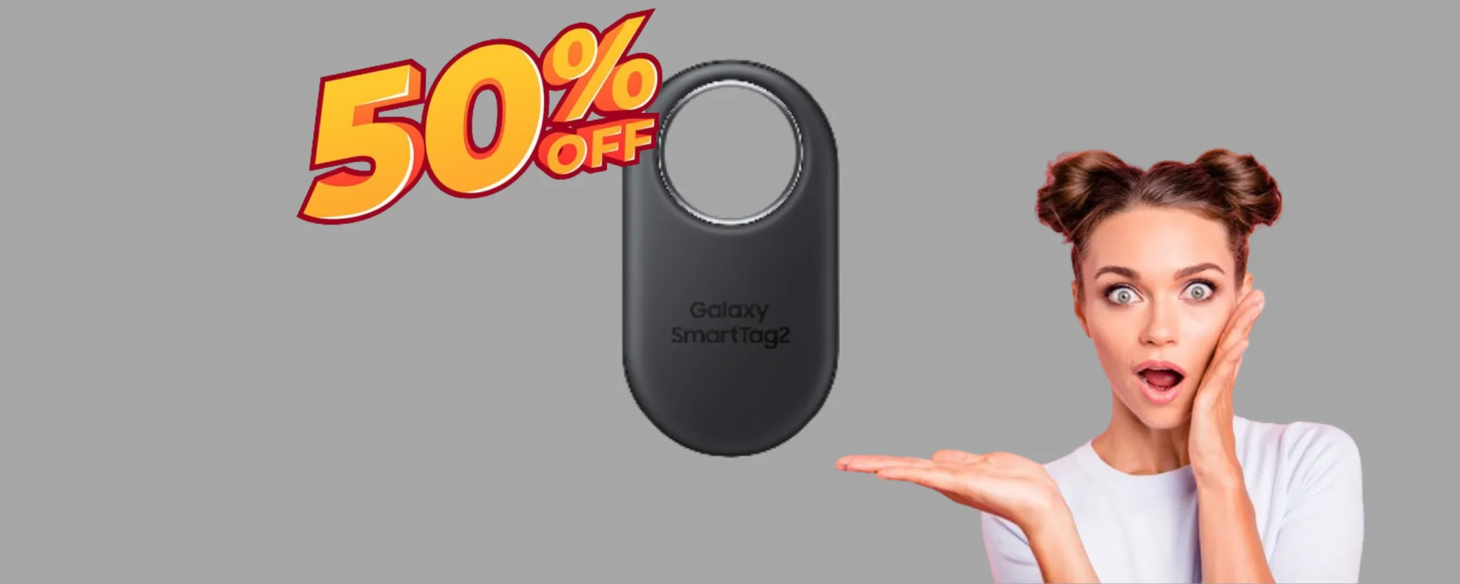 Samsung Galaxy SmartTag2 a metà prezzo: come l'Apple AirTag ma a soli 20€