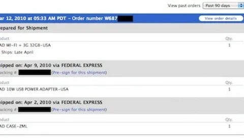 iPad 3G: iniziate le consegne USA