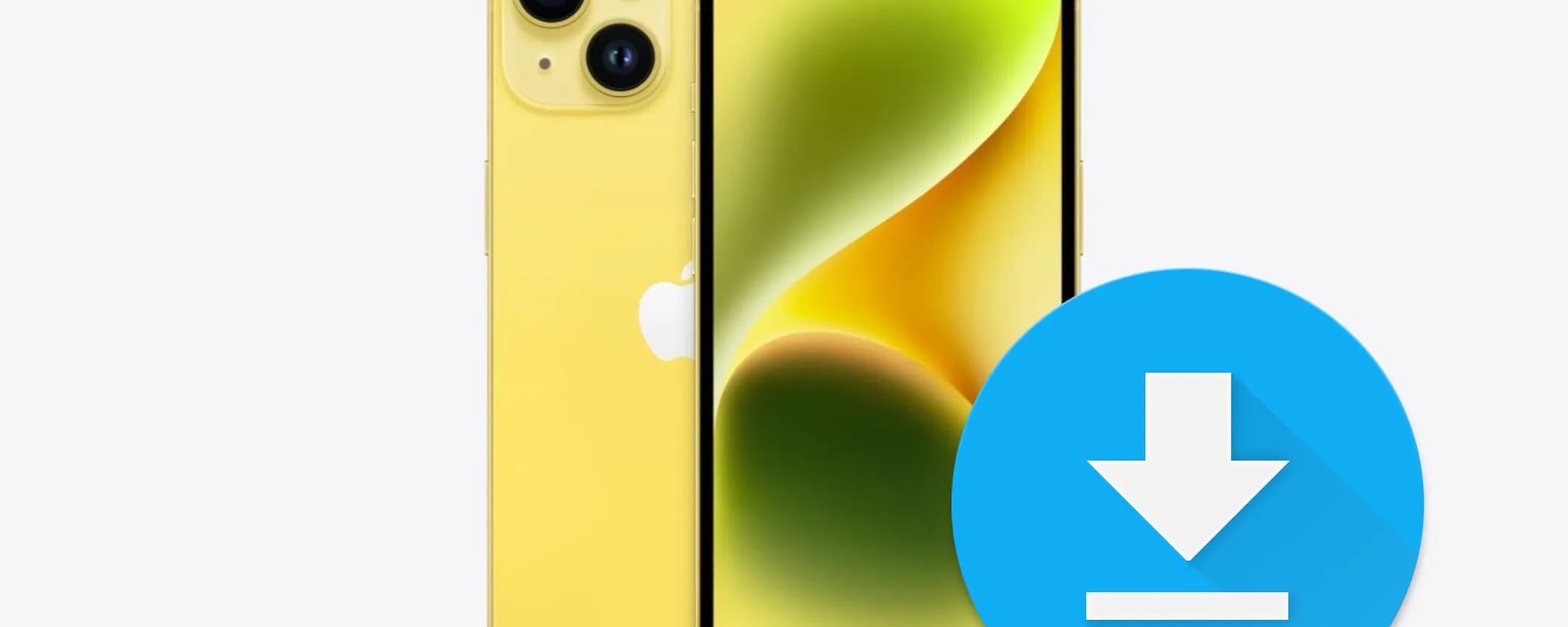 Sfondo iPhone 14 giallo: ecco come scaricare e installarlo