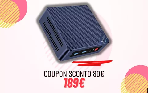 OFFERTA BOMBA: Mini PC Beelink a soli 189€ grazie al COUPON sconto!
